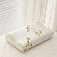 Small Memory Foam Bamboo Contour Pillow - 30x50cm Small Memory Foam Bamboo Contour Pillow - 30x50cm