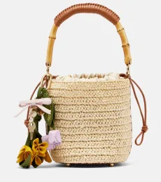 Small raffia bucket bag Small raffia bucket bag