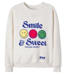 SmileyWorld cotton-blend jersey sweatshirt SmileyWorld cotton-blend jersey sweatshirt