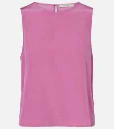 Sofia silk crêpe tank top Sofia silk crêpe tank top