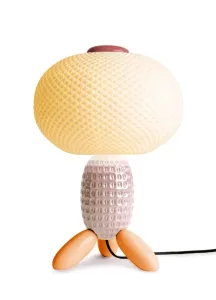 Soft Blown Table lamp (pink) (UK)