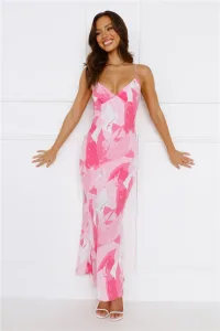 Soft Music Maxi Dress Pink Soft Music Maxi Dress Pink