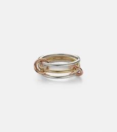 Solarium 18kt gold and sterling silver ring Solarium 18kt gold and sterling silver ring