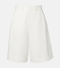 Sole cotton and linen Bermuda shorts Sole cotton and linen Bermuda shorts