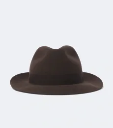 Sombrero fedora de lana virgen Sombrero fedora de lana virgen