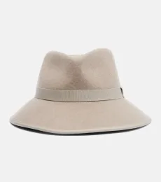 Sombrero fedora Locusta de fieltro de lana Sombrero fedora Locusta de fieltro de lana