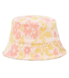 Sombrero Lajik en rizo de mezcla de algodón floral Sombrero Lajik en rizo de mezcla de algodón floral