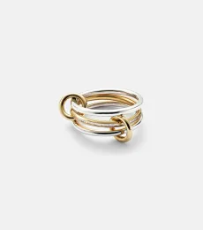 Sonja SG 18kt gold and sterling silver ring with diamonds Sonja SG 18kt gold and sterling silver ring with diamonds
