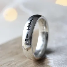 Soundwave Personalised Ring Soundwave Personalised Ring
