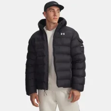 Sportswear Puff Men's Jacket Black White L Sportswear Puff Men's Jacket Black White L