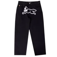 Spray Paint Running Dog Double Scoop Jean Spray Paint Running Dog Double Scoop Jean