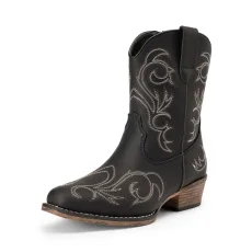 Square toe Western Short Cowgirl Boots Square toe Western Short Cowgirl Boots