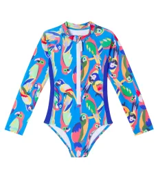 Squawk The Parrot rashguard swimsuit Squawk The Parrot rashguard swimsuit