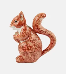 Squirrel earthenware pitcher