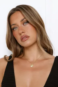 Star Sign Necklace Gold Star Sign Necklace Gold