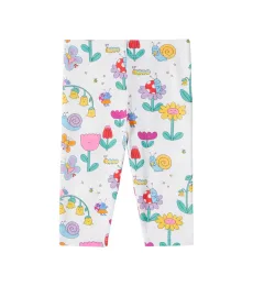 Stella McCartney Kids Baby Bug House cotton-blend jersey leggings