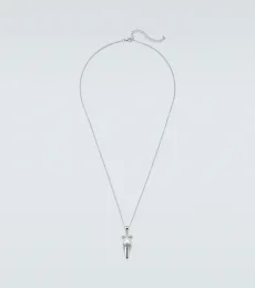 Sterling silver pendant necklace with pearl Sterling silver pendant necklace with pearl