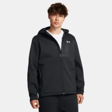 Storm ColdGear Infrared Shield 2.0 Men's Hooded Jacket Black White Storm ColdGear Infrared Shield 2.0 Men's Hooded Jacket Black White