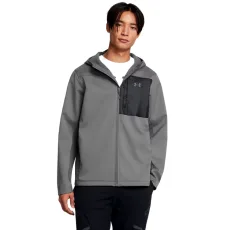 Storm ColdGear Infrared Shield Mens Hooded Jacket Castlerock / Black / Castlerock Gray Storm ColdGear Infrared Shield Mens Hooded Jacket Castlerock / Black / Castlerock Gray