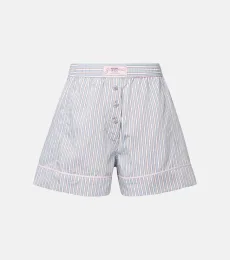 Striped Bermuda shorts Striped Bermuda shorts