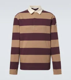 Striped cotton piqué Polo Shirt Striped cotton piqué Polo Shirt