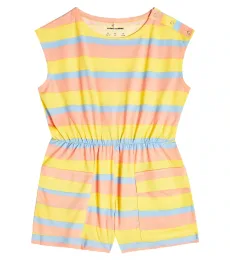 Striped cotton playsuit Striped cotton playsuit