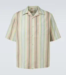 Striped linen shirt