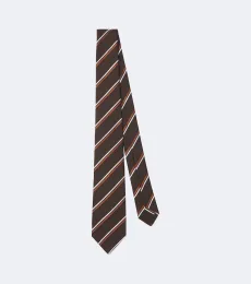 Striped silk tie Striped silk tie