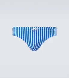 Striped swim briefs Striped swim briefs