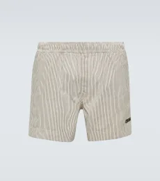 Striped swim trunks Striped swim trunks