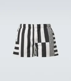 Striped swim trunks Striped swim trunks