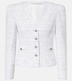 Striped tweed jacket Striped tweed jacket