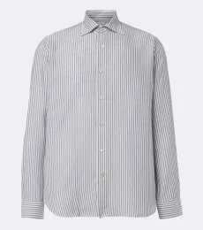 Striped twill shirt Striped twill shirt