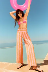 Striped Wide-Leg Trousers Striped Wide-Leg Trousers