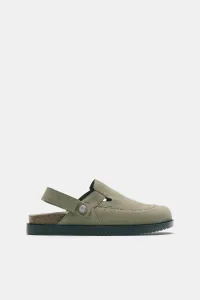 Stwd Leather Strap Clogs Stwd Leather Strap Clogs