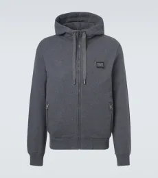 Sudadera de jersey de algodón con capucha Sudadera de jersey de algodón con capucha
