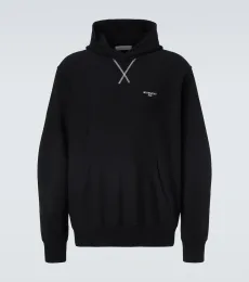 Sudadera de jersey de algodón con logo Sudadera de jersey de algodón con logo