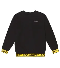 Sudadera de punto fino algodón con logo