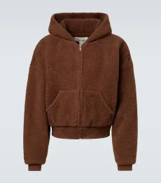 Sudadera de teddy con capucha Sudadera de teddy con capucha