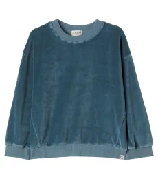 Sudadera oversized de terciopelo de algodón Sudadera oversized de terciopelo de algodón