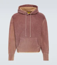 Sudadera Raw Edge de algodón con capucha Sudadera Raw Edge de algodón con capucha