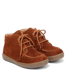 Suede ankle boots