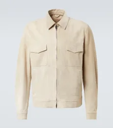 Suede blouson Suede blouson