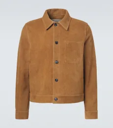 Suede blouson jacket Suede blouson jacket