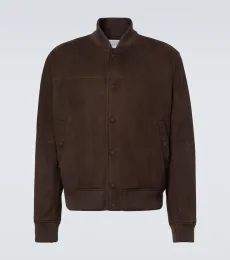 Suede bomber jacket Suede bomber jacket