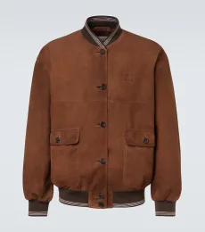 Suede bomber jacket Suede bomber jacket