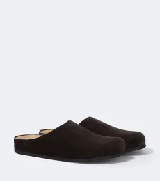 Suede clogs Suede clogs