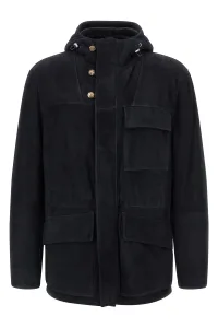 Suede Jacket - M