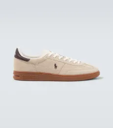 Suede low-top sneakers Suede low-top sneakers
