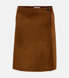 Suede miniskirt Suede miniskirt